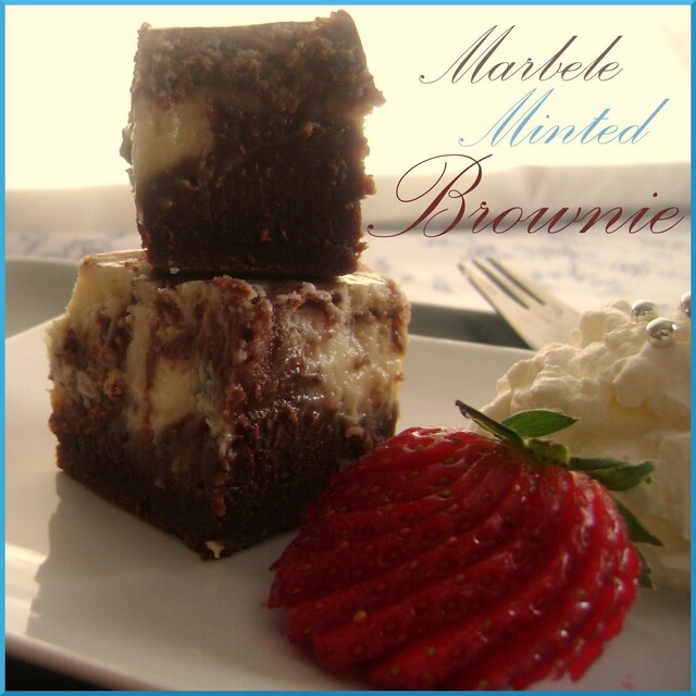 Marbele Minted Brownie