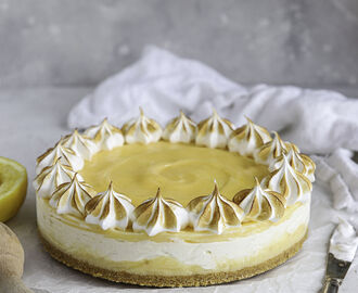 Fryst Citroncheesecake