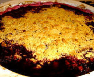 Blackberry Crumble