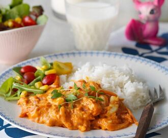 Halloumi stroganoff