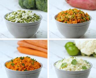 Veggie Rice 4 Ways