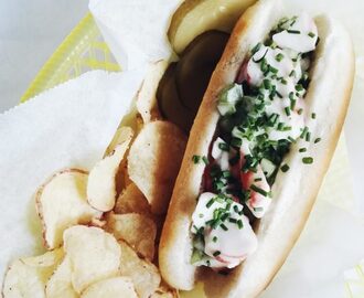 Veganska lobster rolls