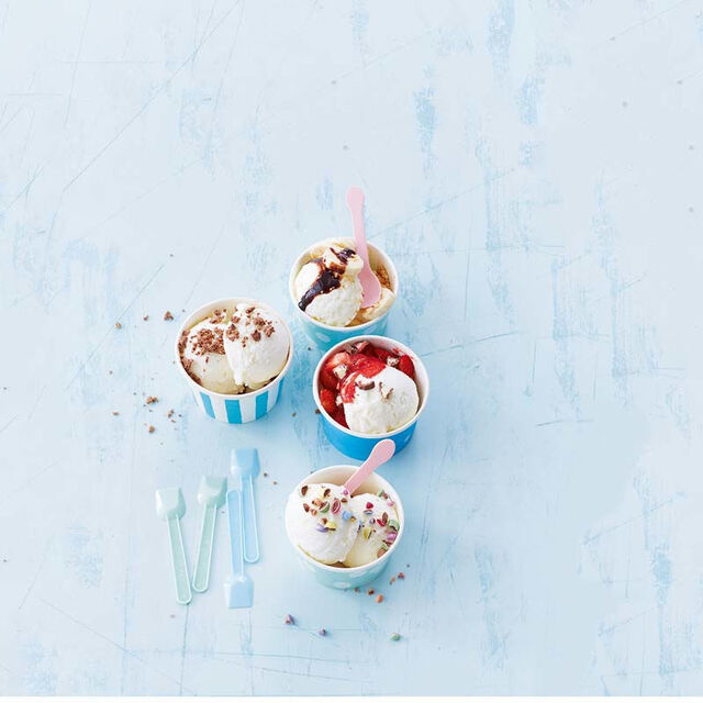 Frozen yoghurt med toppings | Recept | ViktVäktarna