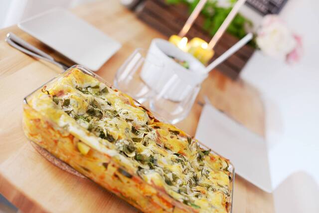 Vegetarisk lasagne - recept