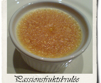 Passionsfrukt brulée