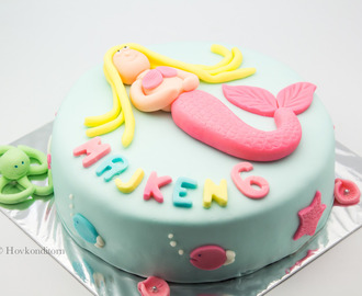 Mermaid Cake / Sjöjungfrutårta