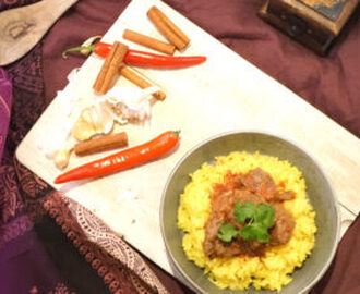 3 december- Indisk lammgryta med kanel, koriander och chili