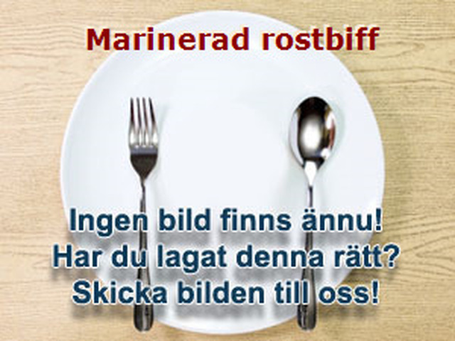 Marinerad rostbiff