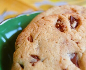 Chocolate chip cookies m snickers och mjölkchoklad