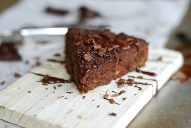 Glutenfri kladdkaka med avokado