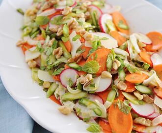 Shaved Spring Vegetable Salad