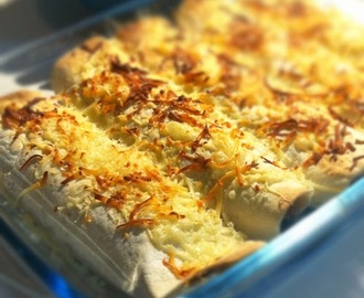 Heta enchiladas med salsasallad