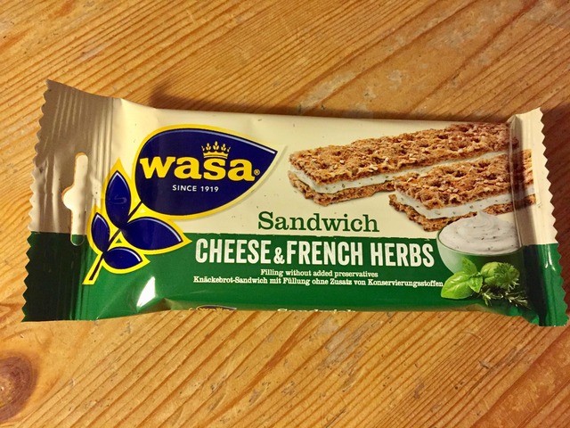 Wasa Sandwich Cheese & french herbs