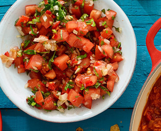 Pico de gallo (tomatsalsa)