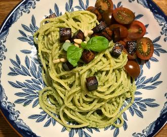 Vegansk Pasta Pesto