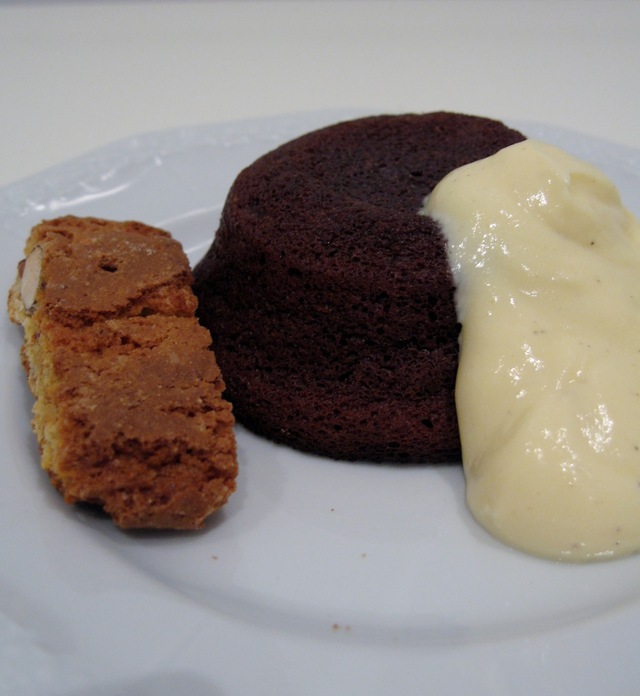 Chokladfondant med mörk rom