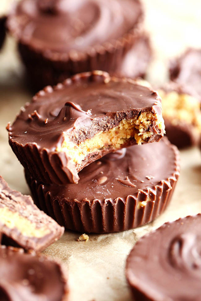 Homemade Reese’s Peanut Butter Cups