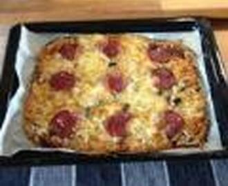 Glutenfri pizza delux