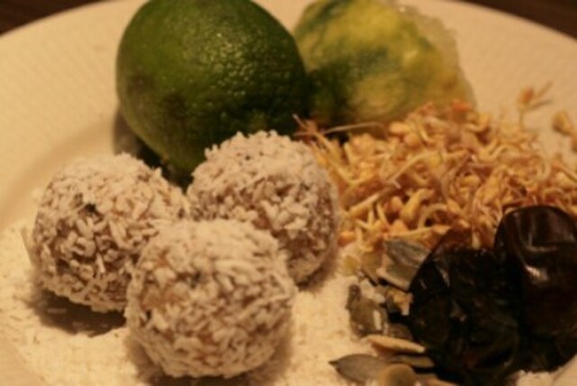 Lime- & kokosbollar