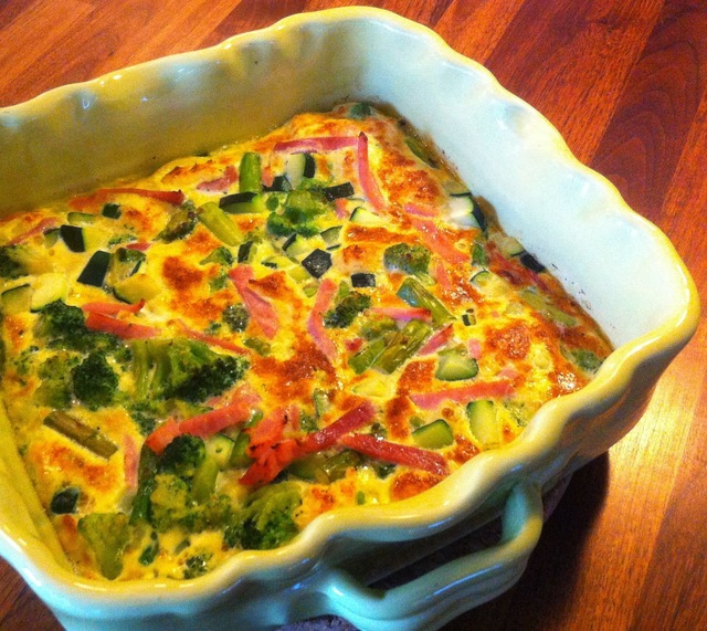 Frittata i ugnen