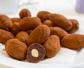 Chokladtryffel med kardemumma och kanel