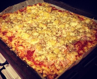 Low carb, gluten och laktosfri pizza