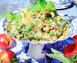 Tabbouleh med nektariner