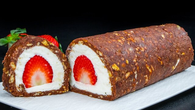 Without baking! The roulade recipe that can bring me gold medal at any competition