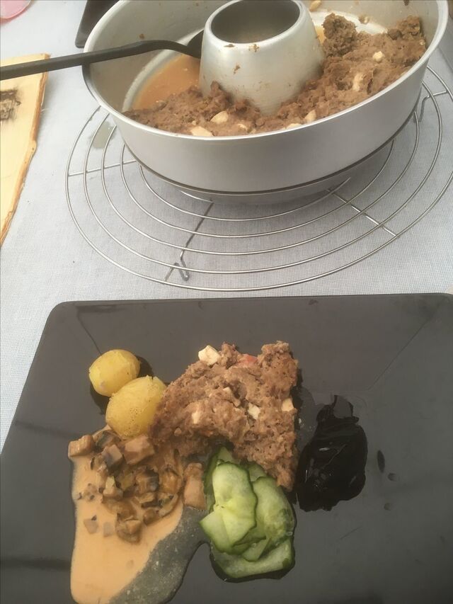 Köttfärslimpa i Omniaugn