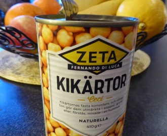 Friterade kikärtor - gott snacks till välkomsdrinken