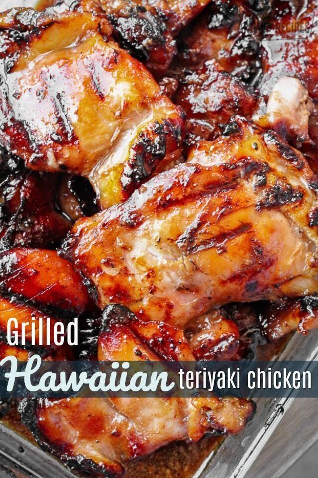 Teriyaki chicken | Grilled chicken recipes, Chicken recipes, Recipes