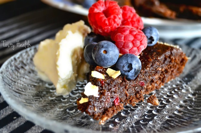 Ljuvlig chokladig och nyttig kladdkaka