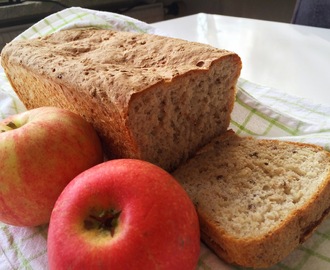 Glutenfritt äppelbröd