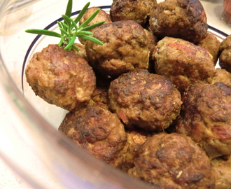 Juliga, italienska köttbullar på LCHF-vis