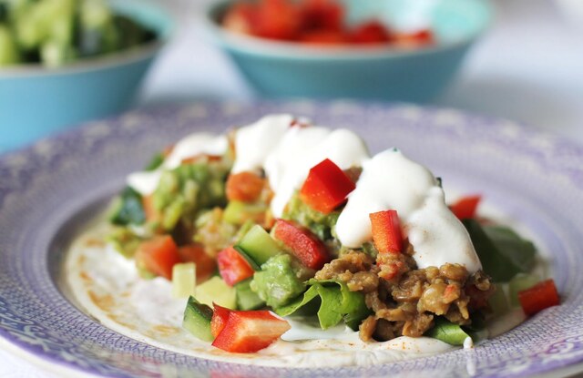 Lime, linser och tacos i en vårig, vegansk explosion!