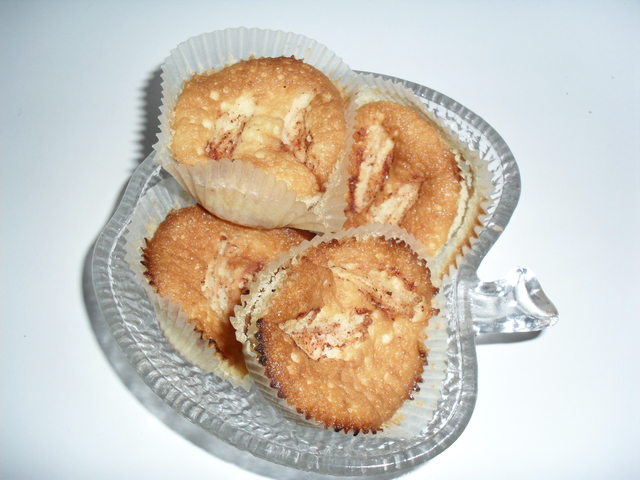 Glutenfria äppelmuffins