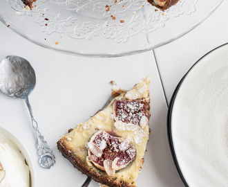 Vilken gofika, fikonpaj med en touch av citron lchf