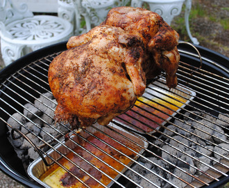 Beer can chicken!