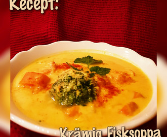 Recept: Krämig Fisksoppa med smak av saffran och vitlök