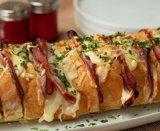 Ham & Cheese Pull-Apart Bread