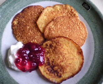 Butternut squash pancakes