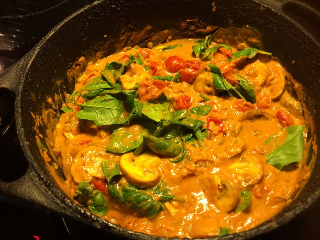 Vegogryta med curry