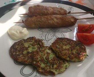 Zucchiniplättar (LCHF)