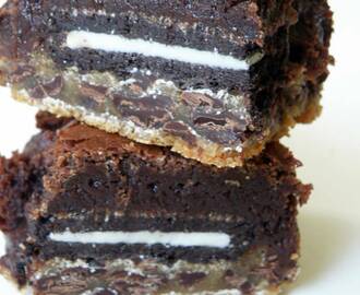 Double Cookie Fudgy Brownies