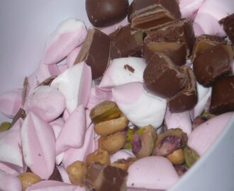 Rocky Road med skumtomtar