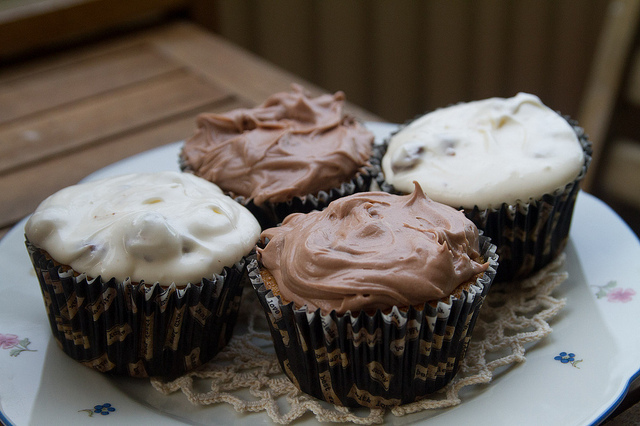 Recept Amber Ale and Chocolate Salty Balls Cupcakes