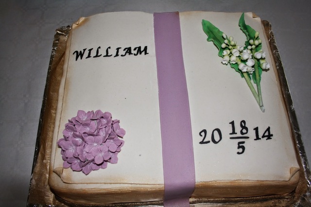 Williams konfirmations tårta