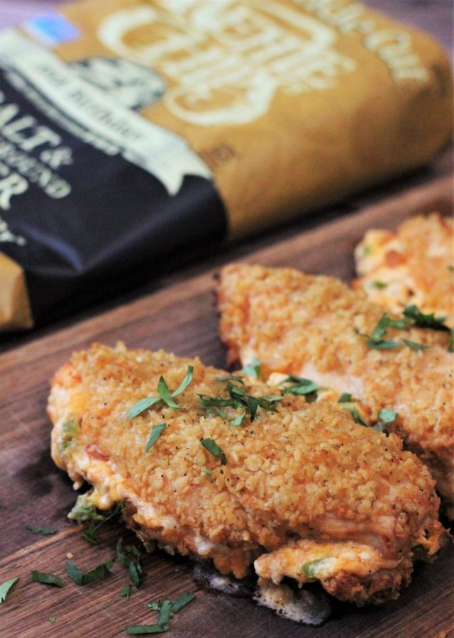 Kettle Brand Chip Crusted Chicken with Bacon and Cheese