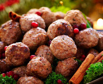 Poons julköttbullar