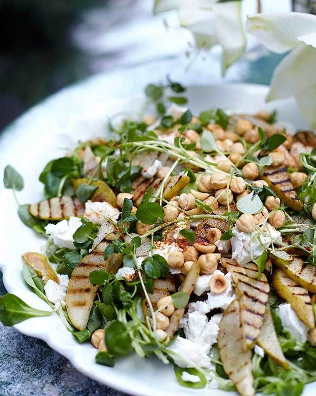 Vintersallad med päron & getost - Leilas Generalstore